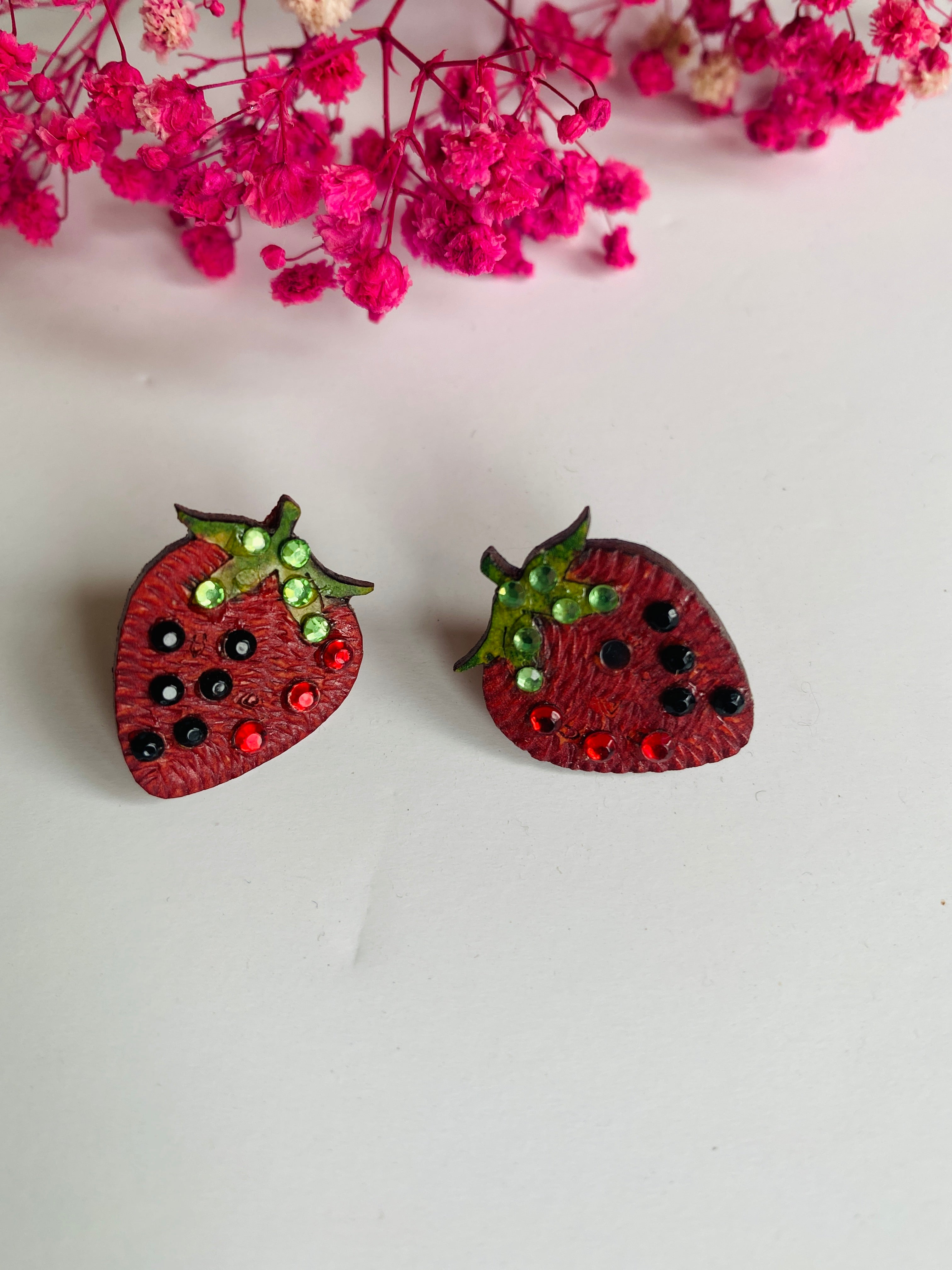 Strawberry Earrings